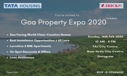 Exclusive Invite to GOA Property Expo 2020 Gurugram